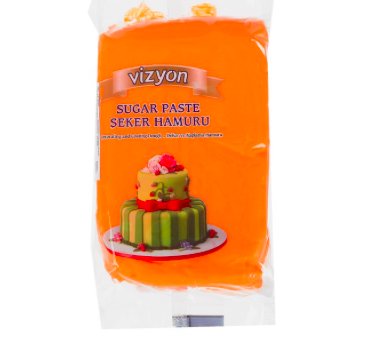 Мастика Vizyon Оранжевая 0,5 кг Изображение Мастика Vizyon Оранжевая 0,5 кг